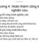 Bài giảng Phương pháp nghiên cứu khoa học: Chương 4 - Nguyễn Khánh Hoàng