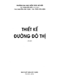 Giáo trình Thiết kế đường đô thị: Phần 1 - TS. Phạm Hữu Đức