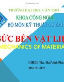 SỨC BỀN VẬT LIỆU-Chương 3