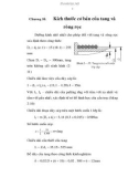 Tính toán cần cẩu Derrick tải trọng nâng 3T dùng cho tàu thủy - Chương 10: Kích thước của tang và ròng rọc