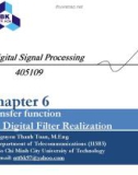 Lecture Digital signal processing: Chapter 6 - Nguyen Thanh Tuan