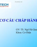 Bài giảng Hệ thống cơ điện tử: Chương 3 - TS. Ngô Hà Quang Thịnh