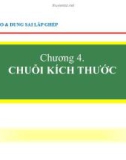 Bài giảng Kỹ thuật đo: Chương 4 - Chuỗi kích thước