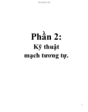 Bài giảng Phần 2: Kỹ thuật mạch tương tự