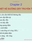 Bài giảng Thiết kế đường dây và trạm biến áp: Chương 2 - TS. Nguyễn Nhật Nam, TS. Huỳnh Quốc Việt