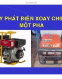 LÝ THUYÊT MÁY PHÁT ĐIỆN XOAY CHIỀU MỘT PHA