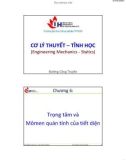 Bài giảng Cơ lý thuyết-Tĩnh học: Chương 6 - TS. Đường Công Truyền