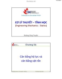 Bài giảng Cơ lý thuyết-Tĩnh học: Chương 5b - TS. Đường Công Truyền