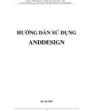 Hướng dẫn sử dụng phần mềm thiết kế đường - ANDDesign