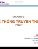 Bài giảng Truyền số liệu: Chương 2 (Phần 1) - Lê Đắc Nhường