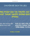 Bài giảng PHƯƠNG PHÁP GIA TẢI TRƯỚC SỬ DỤNG CÁC VẬT THOÁT NƯỚC ĐỨNG ĐÚC SẴN part 1