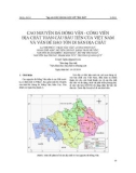 Cao nguyên đá Đồng Văn - công viên địa chất toàn cầu đầu tiên của Việt Nam và vấn đề bảo tồn di sản địa chất