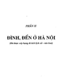 Tìm hiểu về Đình và đền Hà Nội: Phần 2