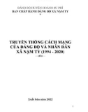 Ebook Truyền thống cách mạng của Đảng bộ và nhân dân xã Nậm Ty (1994-2020)