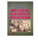 Bộ đội Trường Sơn đường Hồ Chí Minh - Lịch sử quân đoàn 559: Phần 1