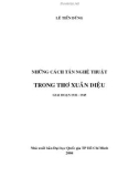 Những cách tân nghệ thuật trong thơ Xuân Diệu giai đoạn 1932-1945 (2004): Phần 1