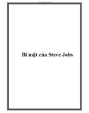 Bí mật của Steve Jobs