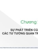 Bài giảng Quản trị học – Chương 2: Sự phát triển của các tư tưởng quản trị