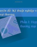 Hợp đồng thương mại quốc tế ( TMQT)