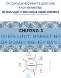 Bài giảng Quản trị bán lẻ: Chương 3 - ĐH Kinh tế Quốc dân