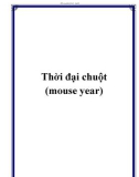 Thời đại chuột (mouse year)