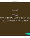 Bài giảng Quản trị chất lượng: Chương 8 - Nguyễn Quang Vinh