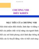 Bài giảng quản trị học - Chương 8