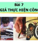 Bài giảng Quản trị nguồn nhân lực - Chương 7: Đánh giá thực hiện công việc