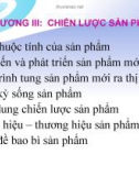 Bài giảng Marketing căn bản_Chương 3: Chiến lược sản phẩm