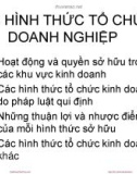 Bài giảng Nguyên lý quản trị kinh doanh: Chương 2 - Nguyễn Hải Sản