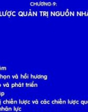 TIẾN TRÌNH HOẠCH ĐỊNH CHIẾN LƯỢC - CHIẾN LƯỢC QUẢN TRỊ NGUỒN NHÂN LỰC