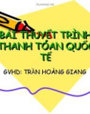 Đề tài phương thức chuyển tiền 