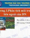 Bài giảng môn Quản trị chiến lược: Chương 3 - ĐH Thương Mại