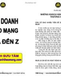 KINH DOANH THEO MẢNG TỪ A - Z