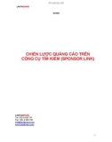 THƯƠNG MẠI ĐIỆN TỬ - CHIẾM LƯỢC QUẢN CÁO TỪ CÁC CÔNG CỤ MẠNG