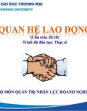 Bài giảng Quan hệ lao động - Chương 0: Giới thiệu học phần