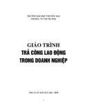 Giáo trình Trả công lao động trong doanh nghiệp: Phần 1