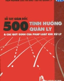 500 Tình huống quản lý và các quy định của pháp luật khi xử lý