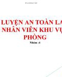 Bài giảng Huấn luyện an toàn lao động cho nhân viên khu vực văn phòng