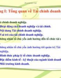 Tài chính chính doanh nghiệp