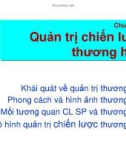 Giáo trình quản trị thương hiệu - Chương 2