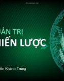 Bài giảng Quản trị chiến lược: Chương 2 - TS. Nguyễn Khánh Trung