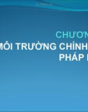 Bài giảng Kinh doanh quốc tế - Chương 2 Môi trường chính trị - pháp luật