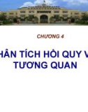 Bài giảng Phân tích và xử lý dữ liệu trong kinh doanh: Chương 4 - Học viện Ngân hàng