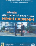 Giáo trình giao dịch và đàm phán kinh doanh phần 1