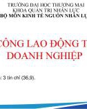 Bài giảng Trả công lao động trong doanh nghiệp - Chương 0: Mở đầu