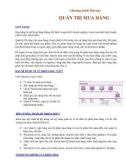 QUẢN TRỊ MUA HÀNG