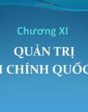 Bài giảng Quản trị kinh doanh quốc tế: Chương 10 - ThS. Trương Thị Minh Lý