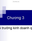 Khái niệm môi trường kinh doanh quốc tế