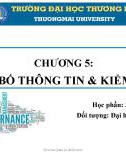 Bài giảng Quản trị công ty - Chương 5: Công bố thông tin và kiểm soát